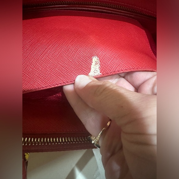 Prada Saffiano Lux Double Zip Tote - Picture 9 of 15